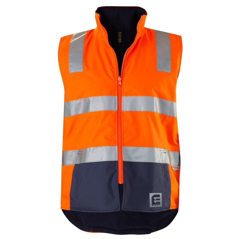 Hi-Vis Reversible vest - Aboriginal Contracting Connection